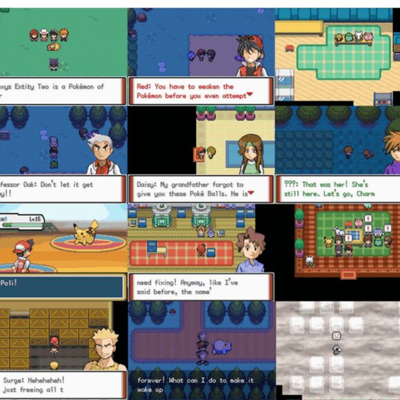 Pokemon Adventures Red Chapter GBA ROM Hack Video Game - Picture 3 of 10